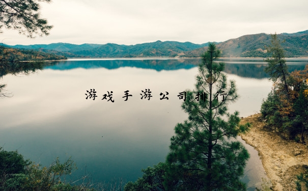 游戏手游公司排行